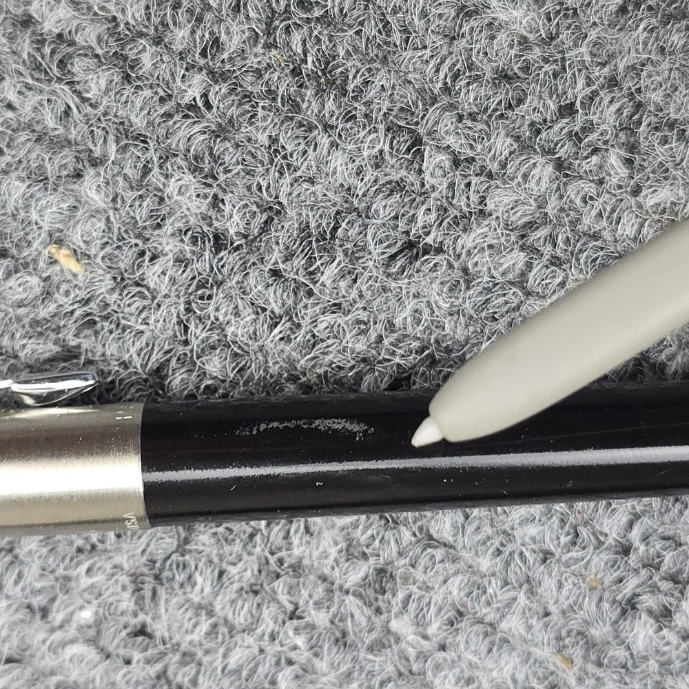 Vintage Parker‎ Pen & Pencil Set Lions Crest Black Boxed Matching Pair